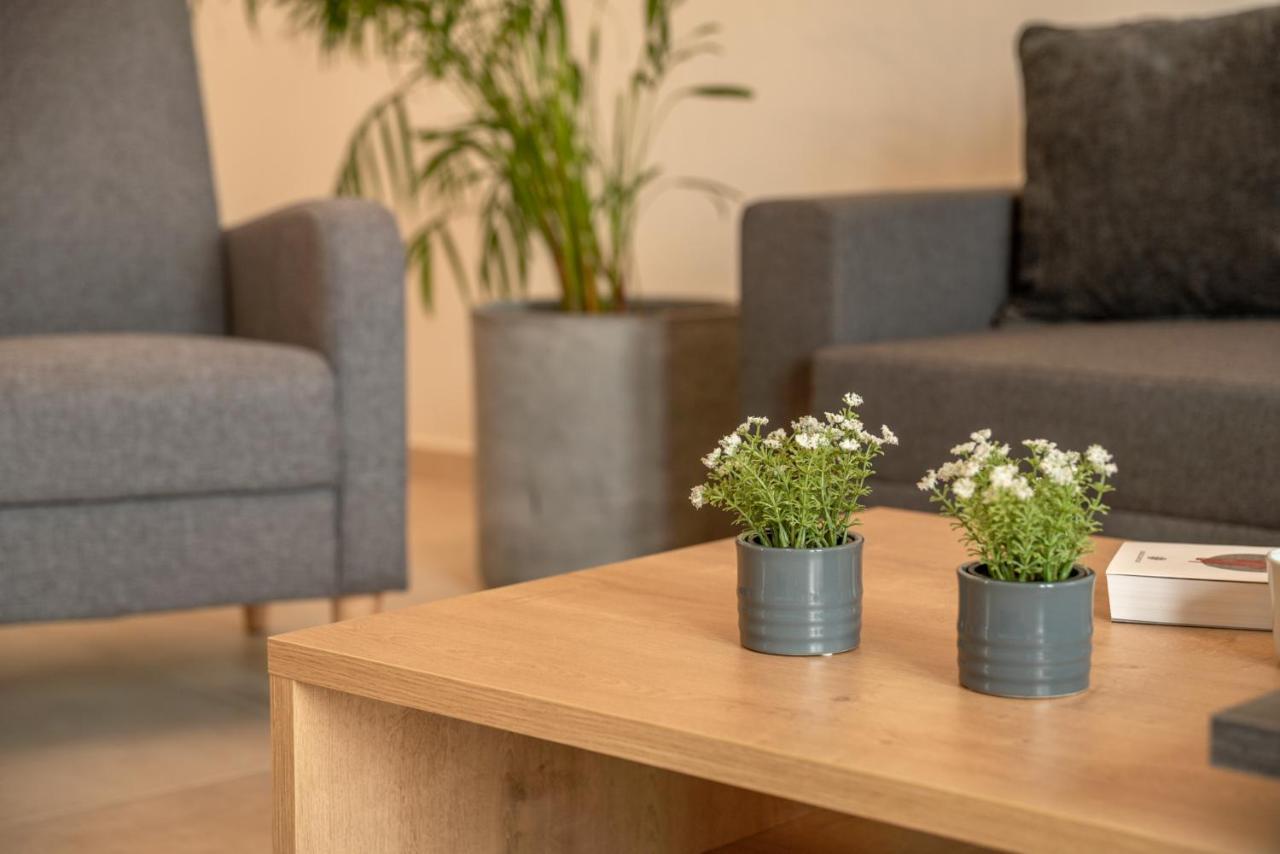 Apartmán Romanza Kavros Paralia Kourna Exteriér fotografie