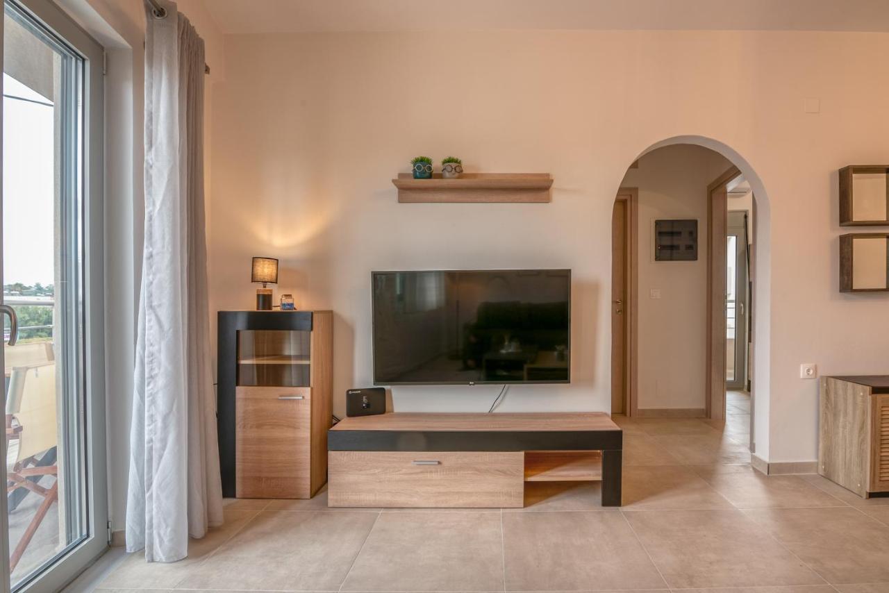 Apartmán Romanza Kavros Paralia Kourna Exteriér fotografie