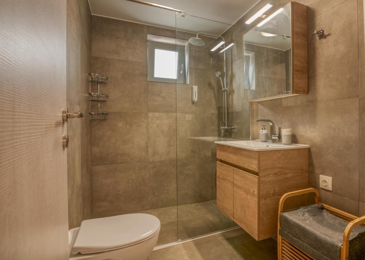 Apartmán Romanza Kavros Paralia Kourna Exteriér fotografie