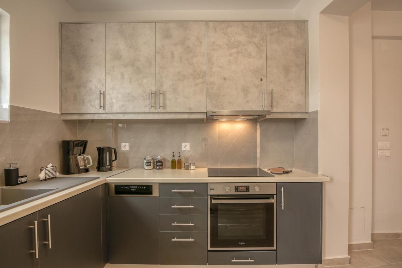 Apartmán Romanza Kavros Paralia Kourna Exteriér fotografie