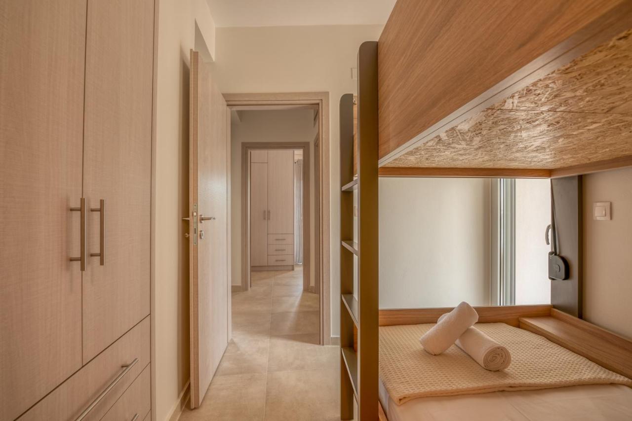 Apartmán Romanza Kavros Paralia Kourna Exteriér fotografie